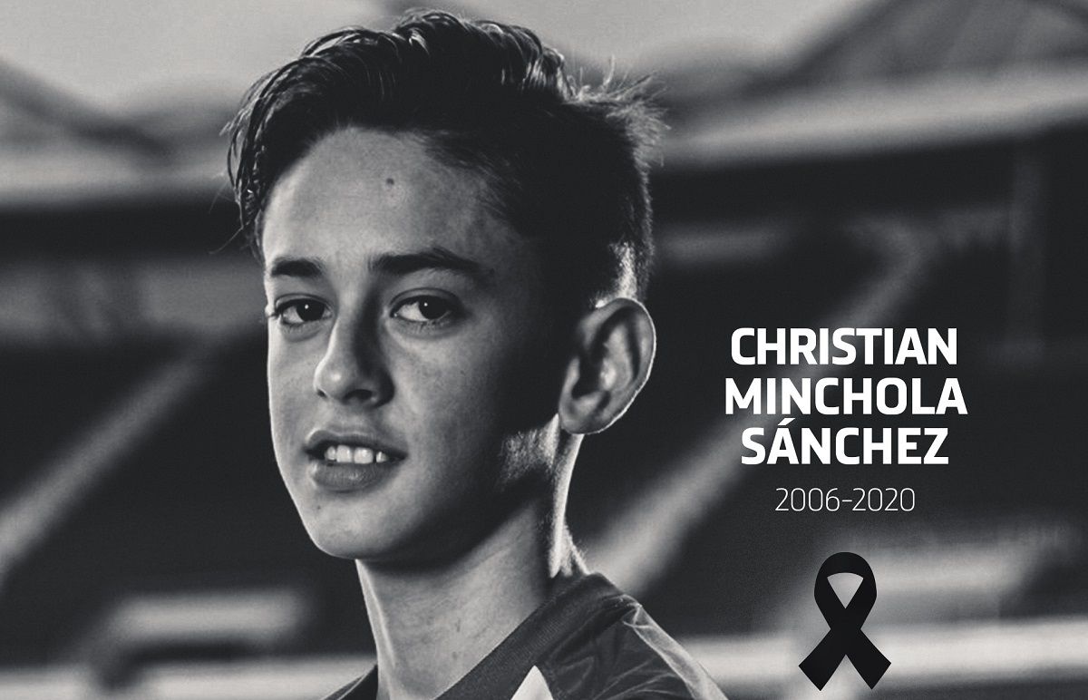 14-jarige jeugdspeler van Atlético Madrid overleden