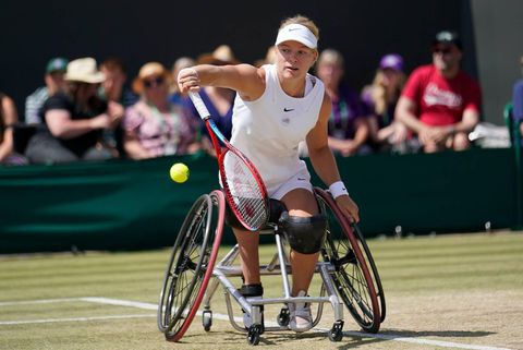 Zonde! Rolstoeltennissters De Groot en Van Koot verliezen Wimbledon-finale