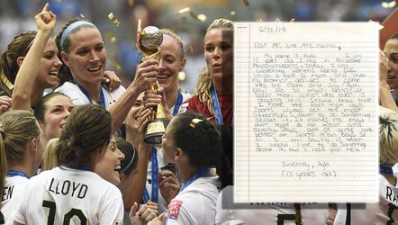 Tiener schrijft Obama brief en wil meer aandacht voor vrouwenvoetbal
