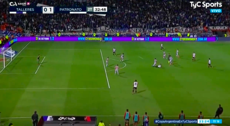 🎥 | Nooit vertoond: 'sliding-doelpunt' beslist Copa Argentina-finale