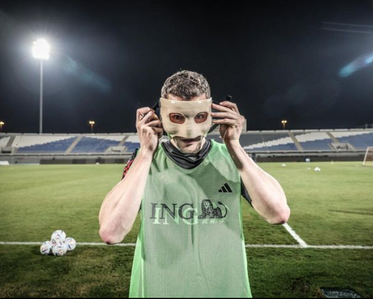 Dit is waarom Belg Thomas Meunier met een masker speelt op het WK