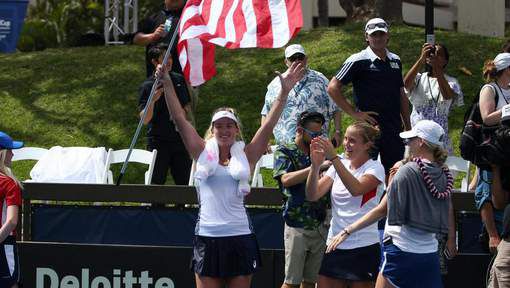 VS plaatst zich als laatste voor halve finale Fed Cup