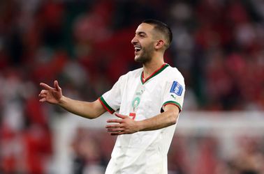 Hakim Ziyech euforisch na plaatsing 8e finales WK met Marokko: 'Mijn droom is uitgekomen'