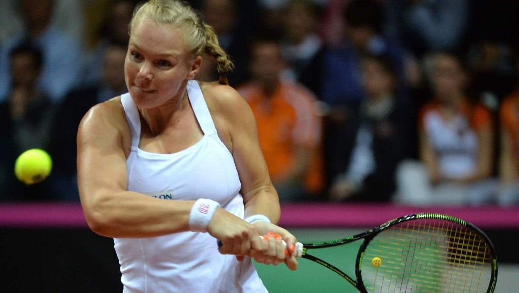 Bertens wint weer en zet Oranje op voorsprong in Fed Cup