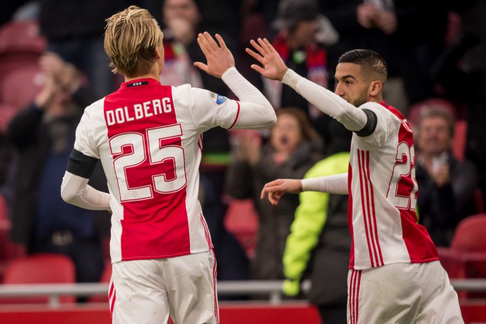 Makkie voor Ajax tegen Sparta