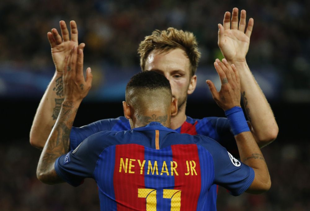 Rakitic: 'Ik zou willen dat Neymar nog in Barcelona was'