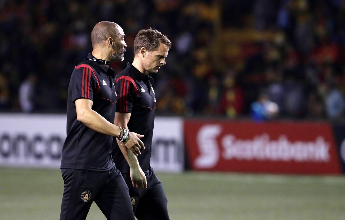 Frank de Boer draaide slechte start bij Atlanta om met een 2 uur durende meeting