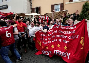 Liverpool-fans in Rome mogen niet lopen naar stadion: 'Maak gebruik van de bussen'