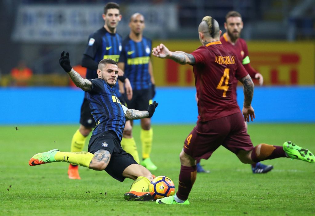 Roma dankzij Nainggolan langs Inter