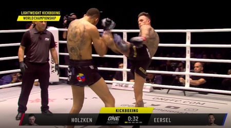Regian Eersel verslaat Nieky Holzken in spectaculair titelgevecht ONE Championship (video's)