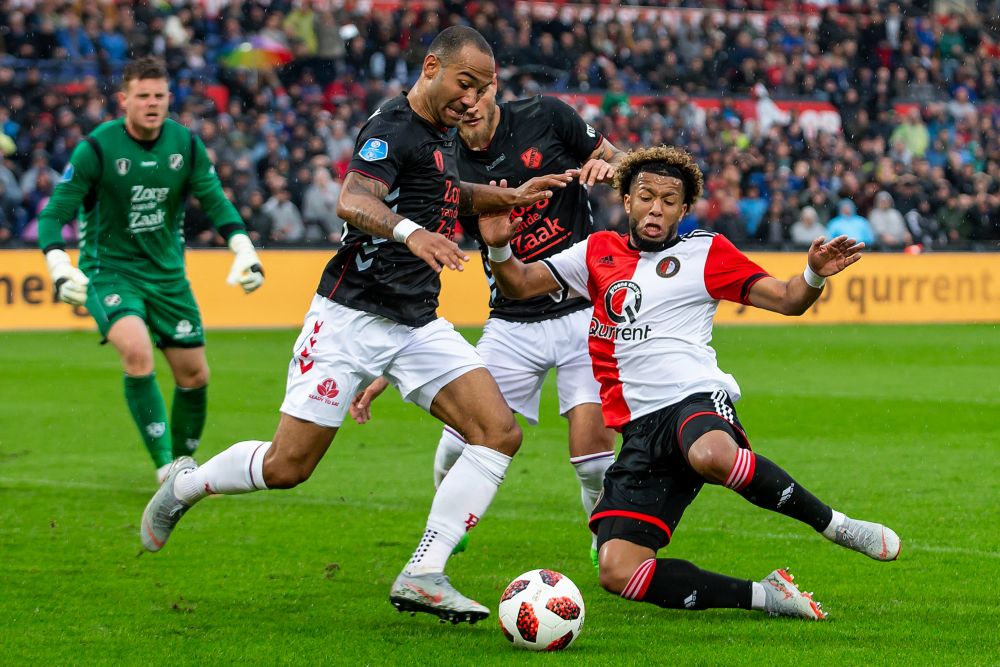 Feyenoord weet pas in de slotfase FC Utrecht te verslaan