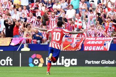Atlético Madrid klimt naar 4e plaats in LaLiga dankzij Ángel Correa