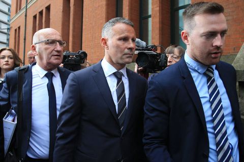 Rechtszaak tegen Ryan Giggs begonnen; verdacht van huiselijk geweld