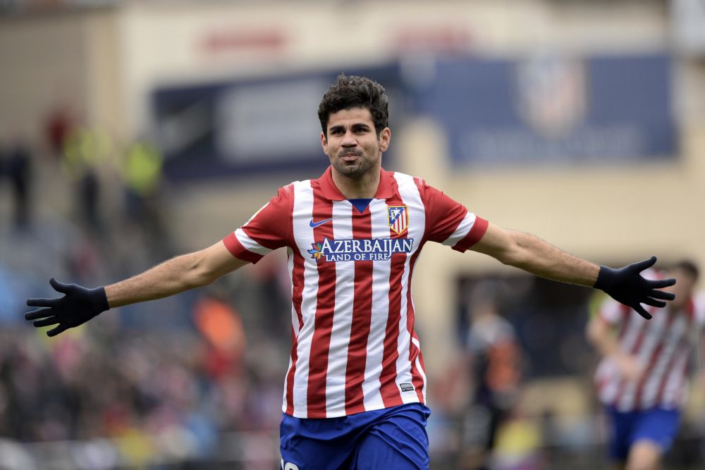 'Atlético Madrid en Chelsea rond over Diego Costa'