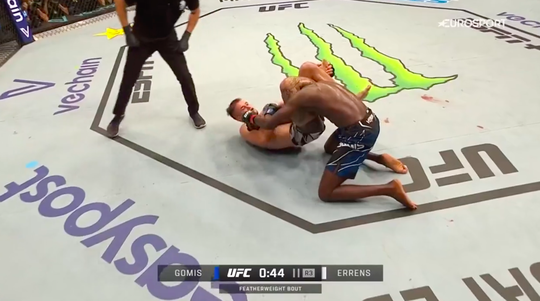 🎥 | Zonde! Zo verloor UFC-debutant Jarno Errens in Parijs van William Gomis