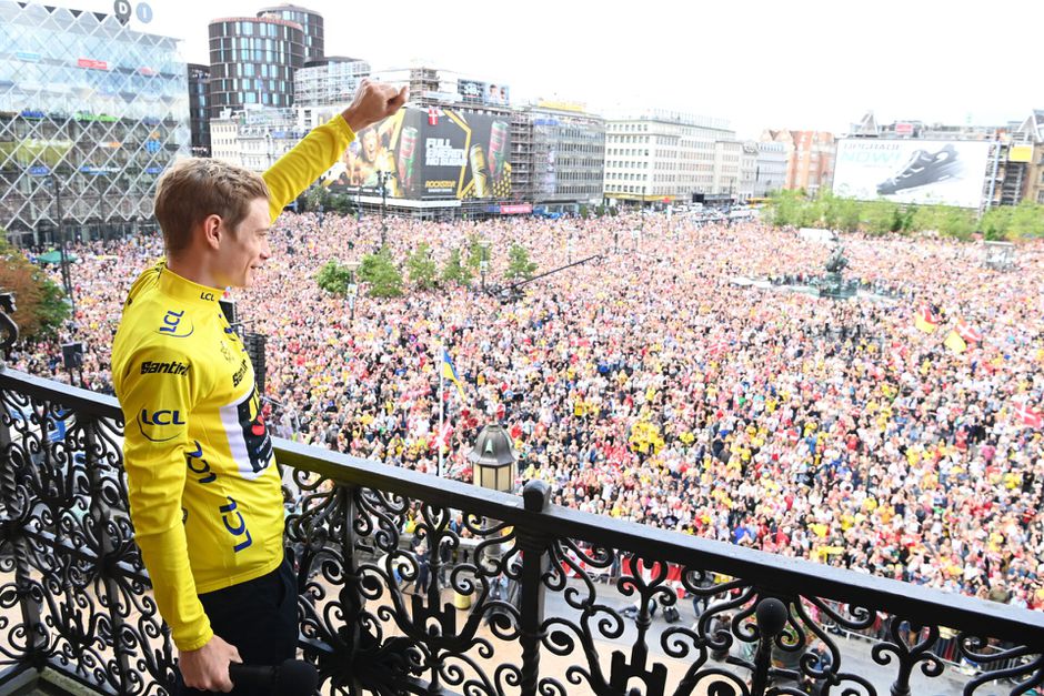 🎥 | Check de grootse huldiging van Jonas Vingegaard in Kopenhagen