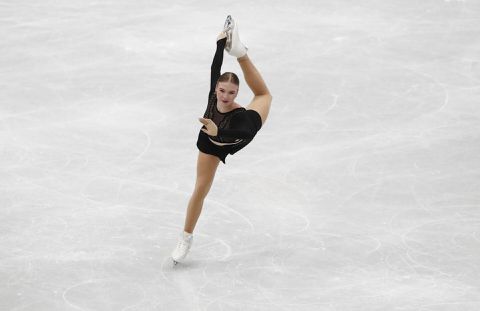 Iets lagere score dan op Olympische Spelen, maar Lindsay van Zundert plaatst zich op WK voor vrije kür