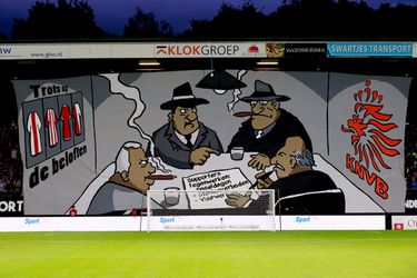 Supporters NEC en De Graafschap haten met zieke acties samen op KNVB (video's)