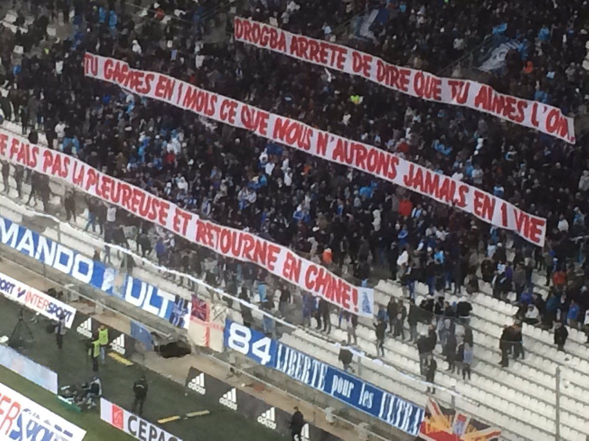 Marseille-fans hoeven Drogba niet terug te zien