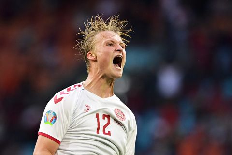 'Patrick Vieira wil Kasper Dolberg naar de Premier League halen'