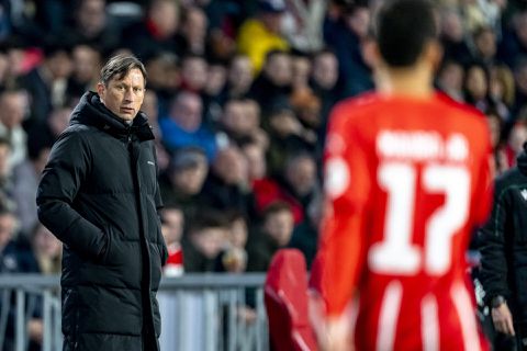 PSV-trainer Roger Schmidt na knotsgekke 4-4: 'Gelukkig hebben we karakter getoond'