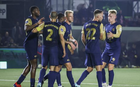 Utrecht wint moeizaam van buurtgenoot Sportlust '46 in de KNVB Beker