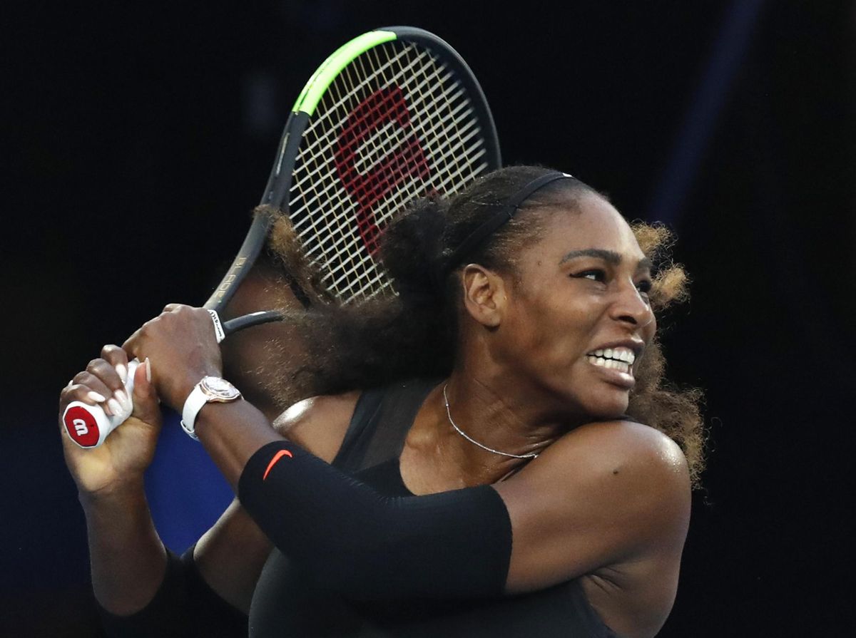 Serena Williams speelt in Fed Cup tegen Nederland