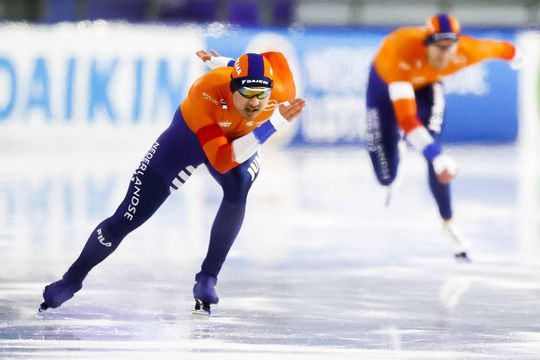 Verbij wint nét de 1000 meter van Krol na spannende slotrace