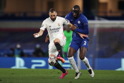 Dit is de reden waarom Chelsea-verdediger Antonio Rüdiger een masker droeg