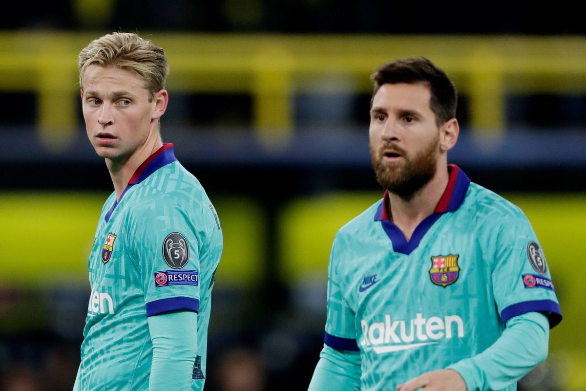 Frenkie de Jong start voor het eerst op de bank bij Barcelona, Messi begint wel