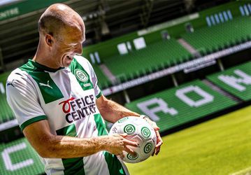 Arjen Robben mag met FC Groningen als 1e aan de slag in oefenprogramma