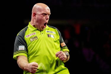 Michael van Gerwen op dreef: nu al meer prijzen dan in heel 2021