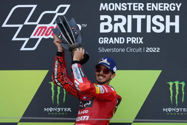🎥 | Francesco Bagnaia wint op Silverstone en pakt 4e overwinning in MotoGP dit seizoen