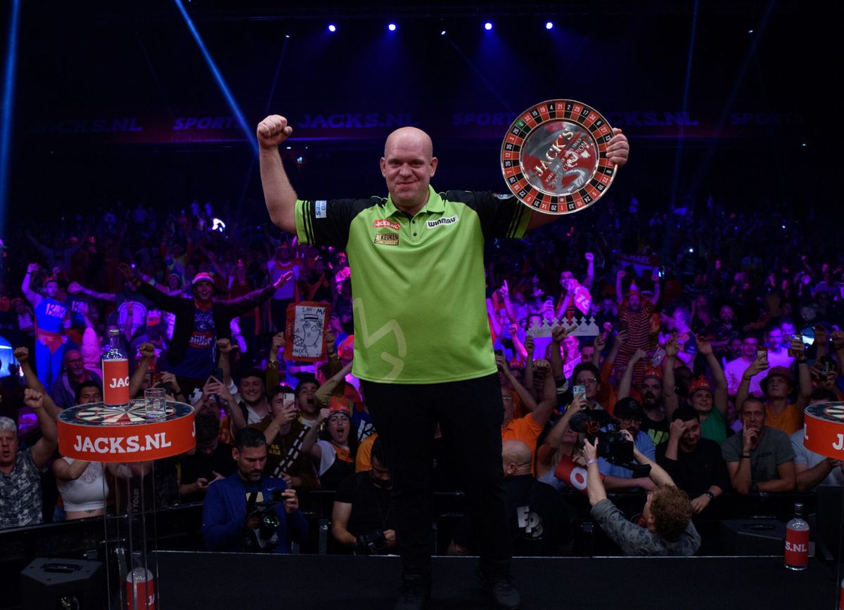 Zoveel geld verdiende Michael van Gerwen met het winnen van de World Series of Darts Finals