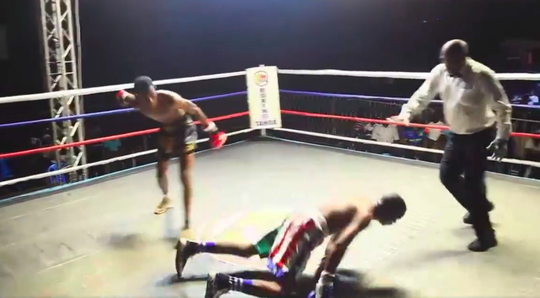 🎥 | Welterusten! Bokser Fungo luistert profdebuut op met déze ongekende knaller-KO