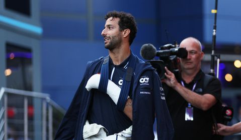 Pech voor Daniel Ricciardo: Grand Prix in Qatar lijkt te vroeg te komen