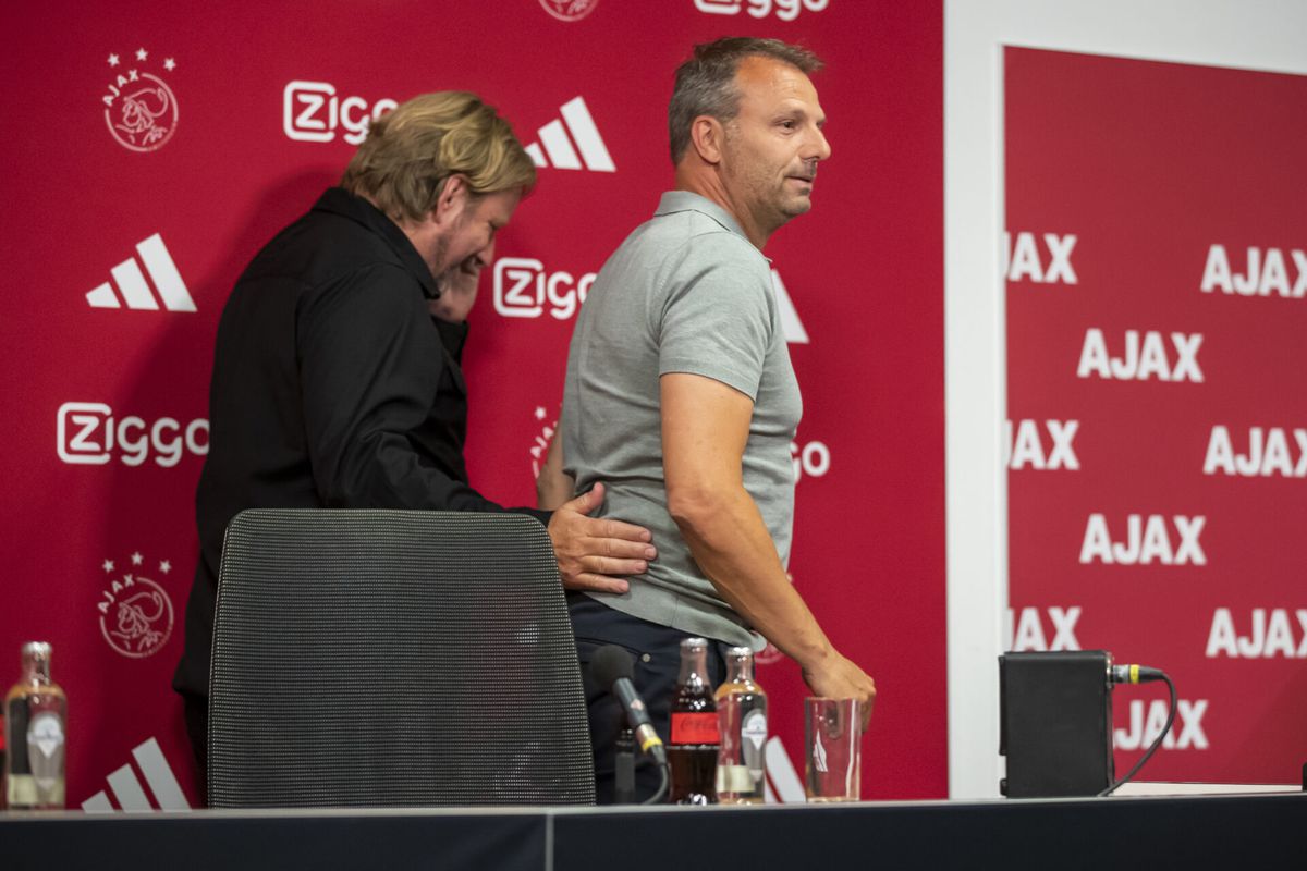 Tikkende tijdbom bij Ajax: 'Mislintat zoekt steun om Steijn te ontslaan, td zelf ook niet zeker van plek'