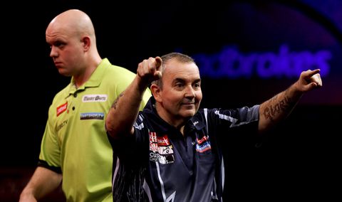 Eindelijk weer een major voor Michael van Gerwen, maar tempo moet omhoog om Phil Taylor in te halen