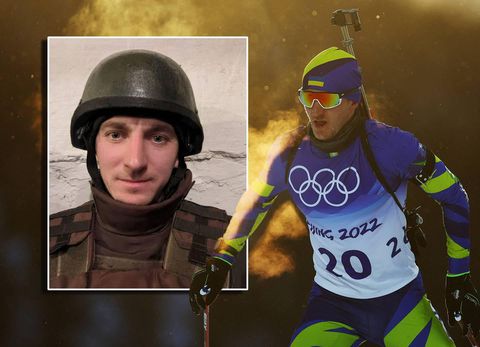 Biatleet Dmytro Pidruchnyi voegt zich bij Oekraïense leger