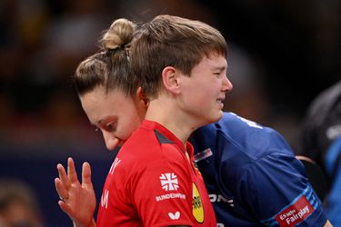 😭 | Tranentrekkend tafereel bij EK tafeltennis-finale: speelsters barsten tegelijk in huilen uit