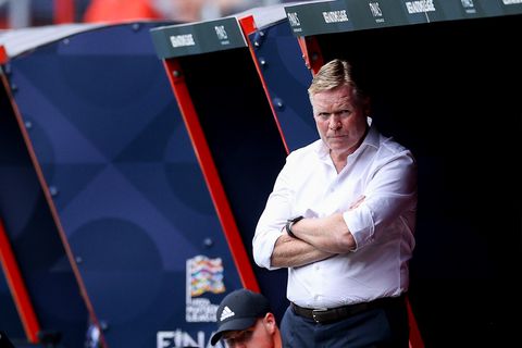 Ronald Koeman pissig na wanprestatie in eerste helft tegen Italië: 'Daar heb ik een bloedhekel aan'