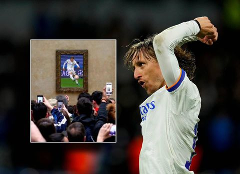 Terecht! Real Madrid wil assist van Luka Modric inlijsten en in museum hangen: 'Dit is nou kunst'