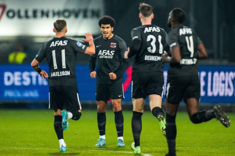 AZ'er Zakaria Aboukhlal verpest debuut Willem II-trainer Kevin Hofland met late gelijkmaker