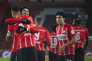 Dit is de opstelling van PSV voor de wedstrijd tegen Go Ahead Eagles in de Eredivisie