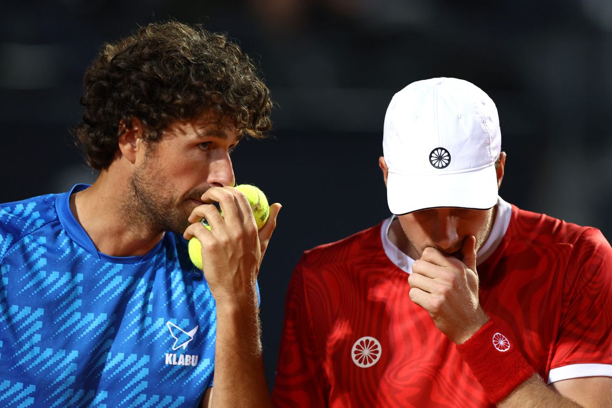 Robin Haase en Botic van de Zandschulp verliezen dubbelspelfinale in Rome