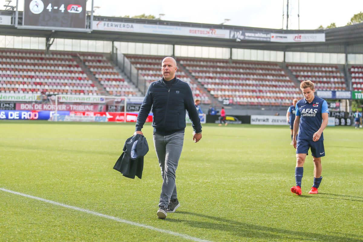 Arne Slot was betrokken bij laatste 'remontada' in de Eredivisie: 4-4 bij Sparta - AZ