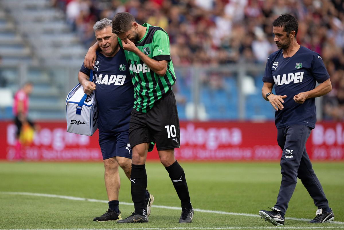 Sassuolo en AC Milan spelen gelijk: zware blessures bij beide ploegen tekenen de wedstrijd