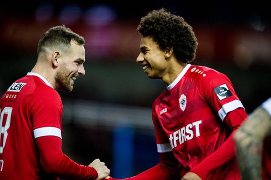 Vincent Janssen goud waard voor Mark van Bommel en Royal Antwerp in FC in Belgische Beker
