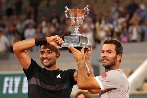Jean-Julien Rojer (40) na winst dubbelspel Roland Garros: 'Blij dat ik dit nog heb meegemaakt'