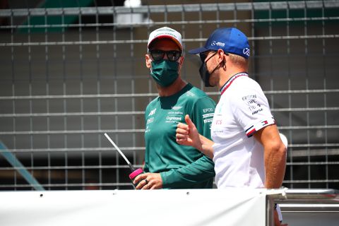 Zo ziet de Race of Champions eruit, met onder andere Vettel, Bottas en Schumacher